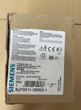 西门子电机保护器 3UF5011-3BB00-1 全新正品议价