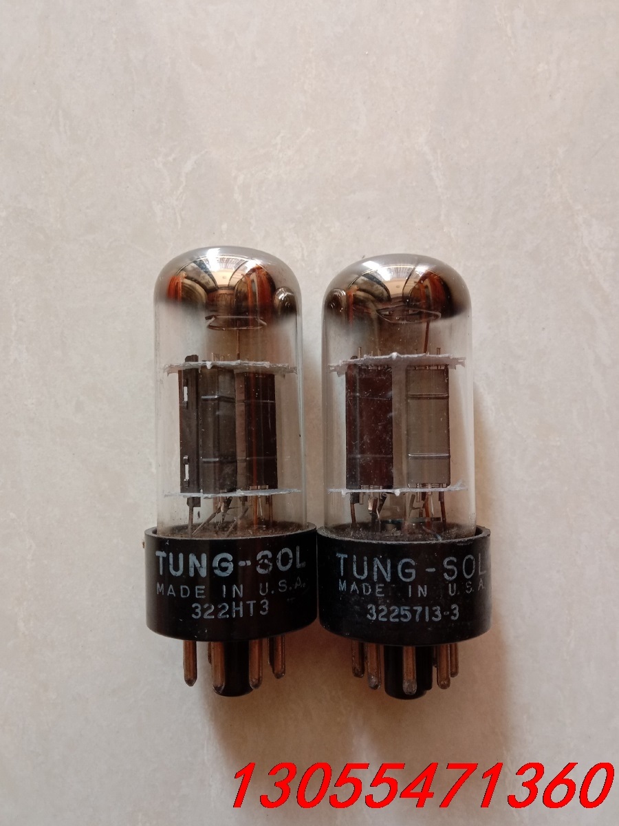 议价拆机美国天梭D环 6SN7GTB 两只 共320元