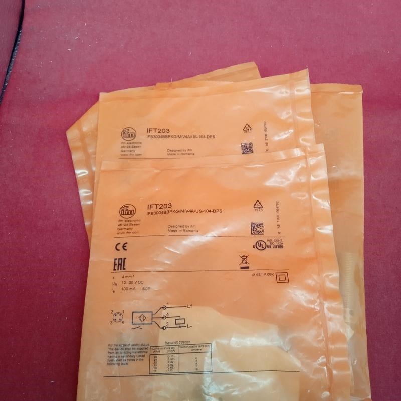 全新原装正品易福门传感器IFT203工程剩余4个议价