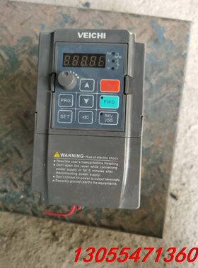 议价伟创变频器0.75kw伟创AC60E-T3-R75G拆机1台