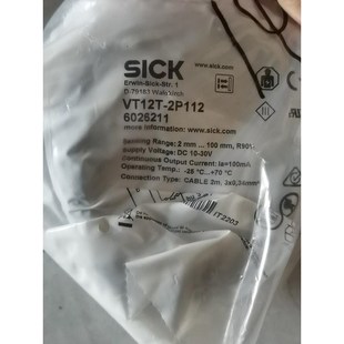 VT12T 2P112西克光电6026211议价