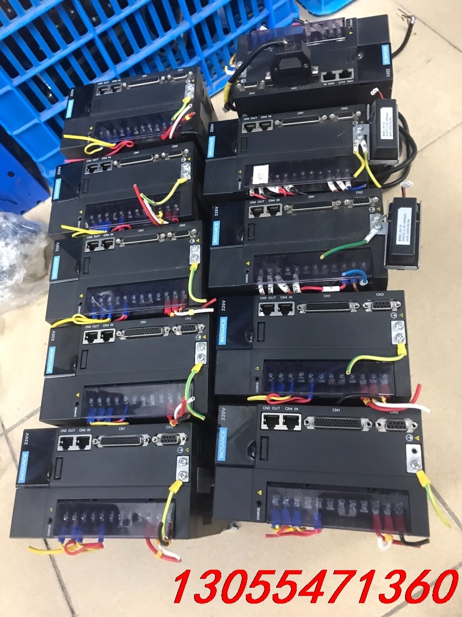 议价汇川伺服电机1kw总线套装，IS620NS7R6I，220V