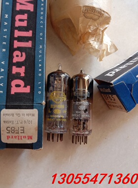 议价全新原盒英国大盾 EF85 两只，左边一只方环，右边一只圆环