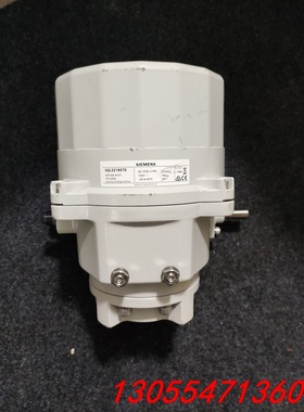 议价西门子电动蝴蝶阀执行器SQL321B570 实物图，议价售。