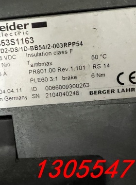 议价施耐德伺服电机ILS1V853S1163