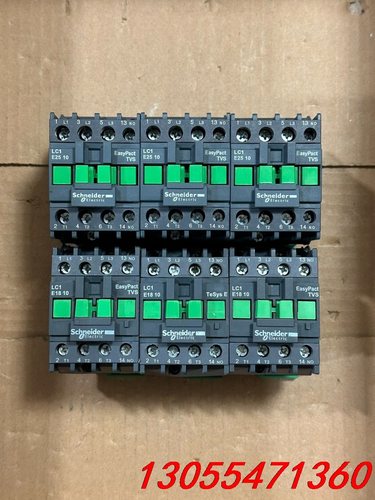 议价施耐德LC1E1810 2510交流接触器 线圈电压220v