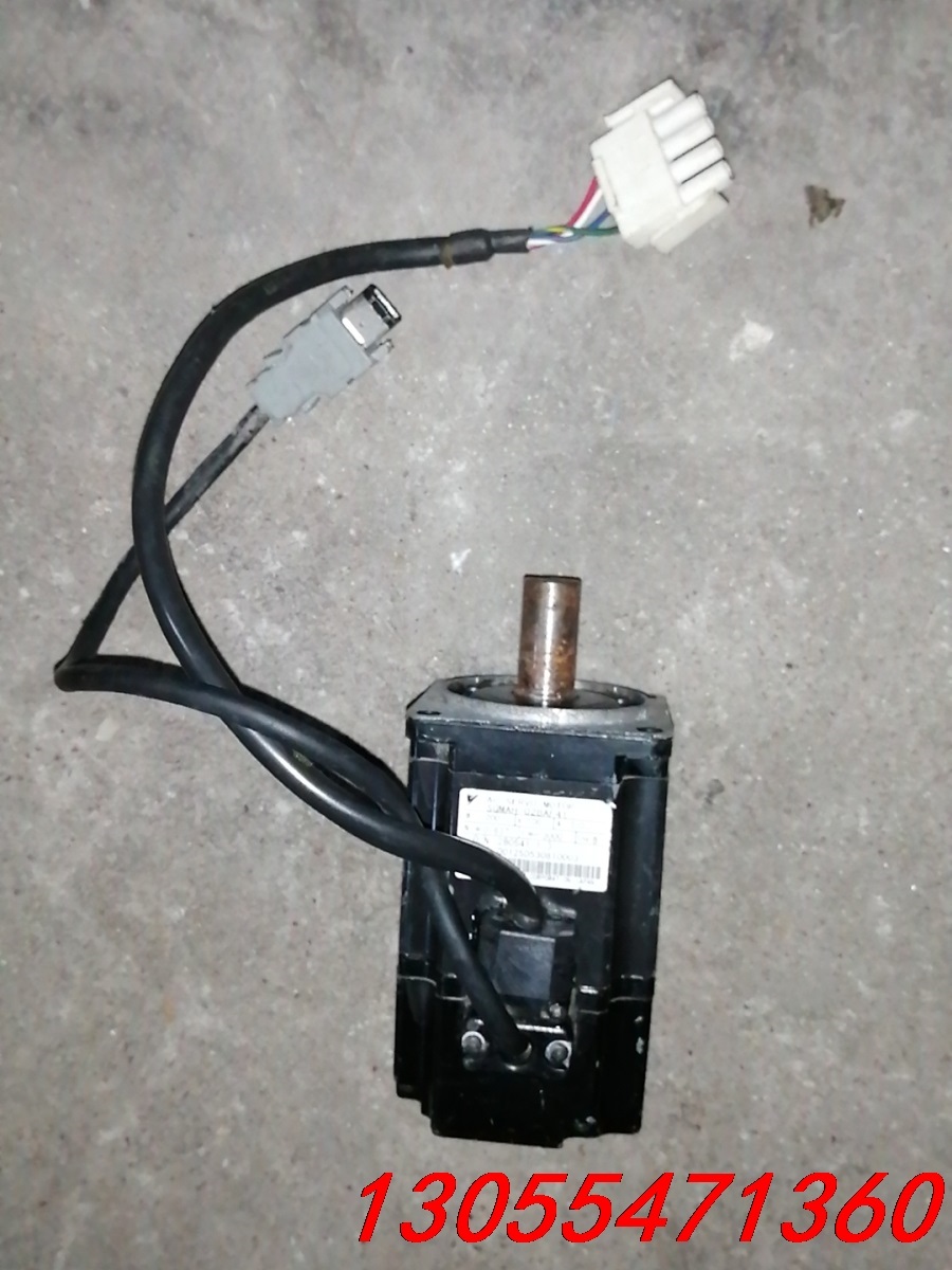 议价安川伺服电机，SGMAH-02BAF41，200w，转动顺，