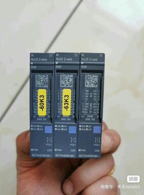 134-6HD00拆机二手西门子Et200s模拟量模块plc议价