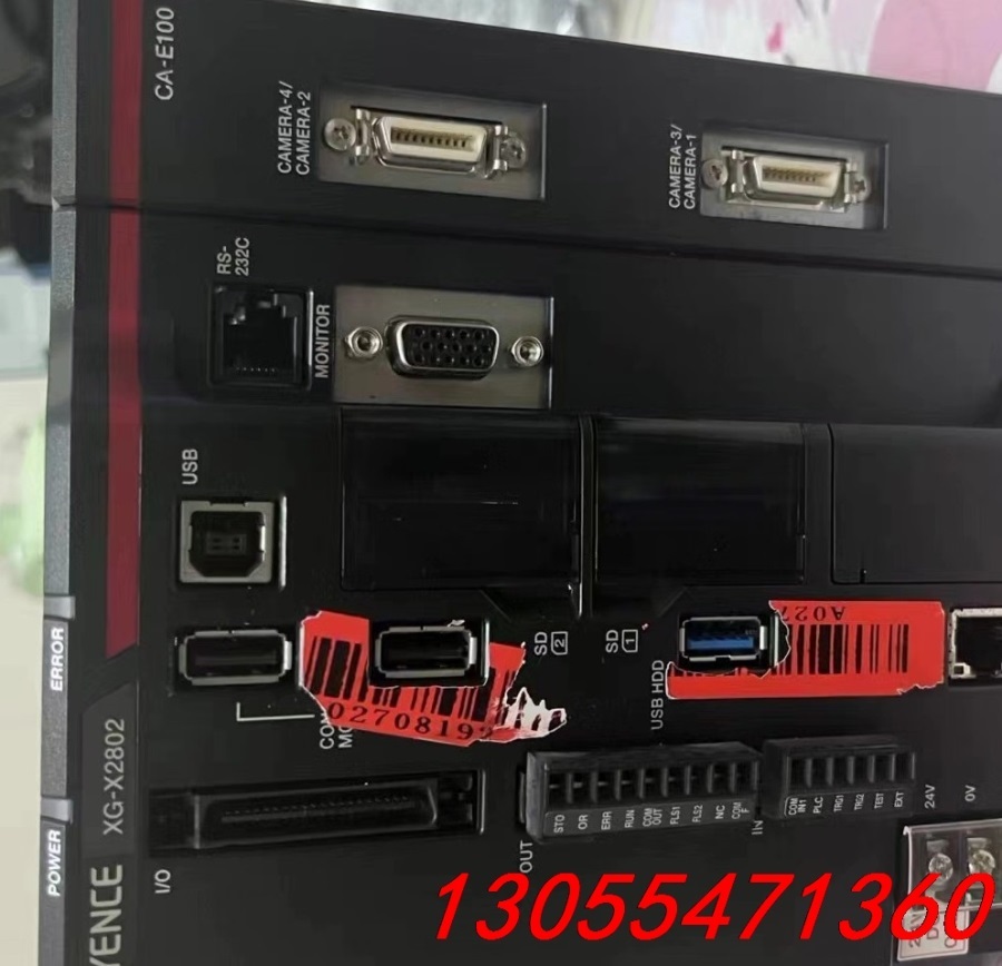 议价基恩士XG-X2802控制器，成色不错实图拍摄，功能包好，成