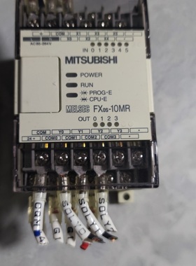 议价三菱FXos-10MR,实物图，拆机下来，成色如图，需要的私