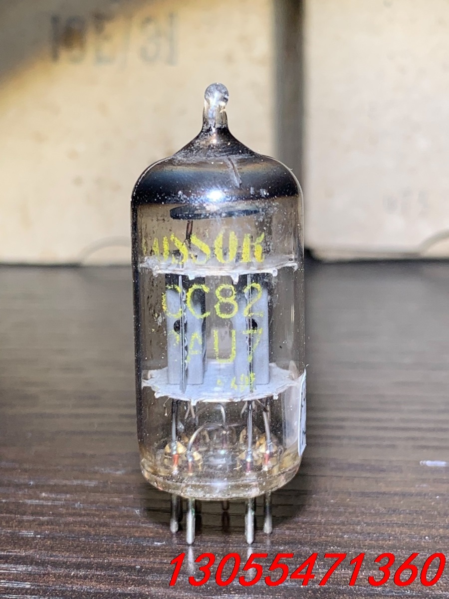 议价cossor ecc82测试值略低，60年大盾R厂、售价20