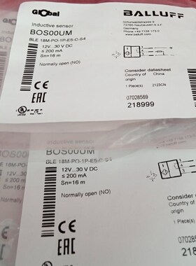 全新原装正品巴鲁夫传感器BOS00UM BLE 18M-PO议价