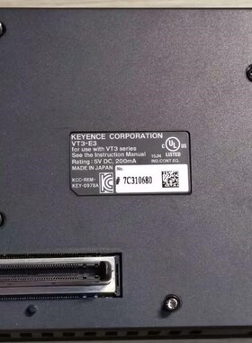 议价 VT3-E3 VT3-V8 基恩士 需要私聊!议价