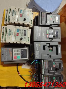 议价各种小功率变频器0.4KW什么型号都有L510s,二手拆机成