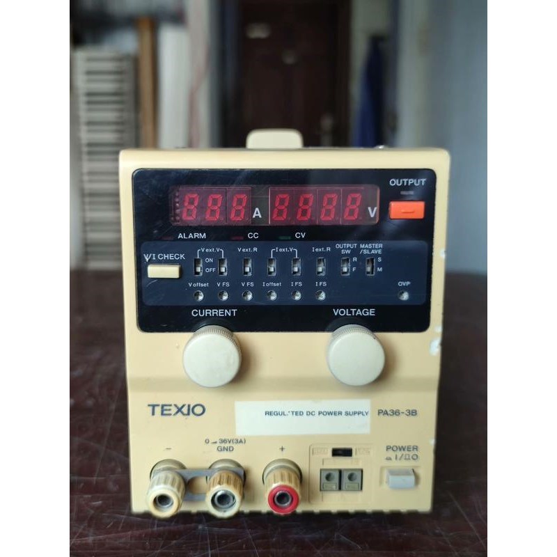日本原装德仕 TEXIO PA36-3B 直流线性可调电源议价