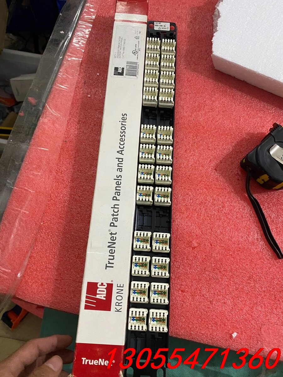 议价澳大利亚原装进口 24口配线架一个 全新原包装未使用,如下图