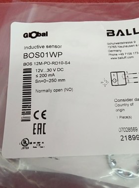 全新原装正品巴鲁夫传感器BOS01WP BOS 12M-PO议价