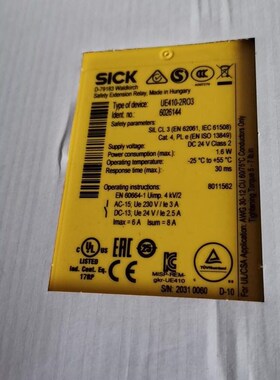 UE410-2R03订货号6026144全新原装正品议价