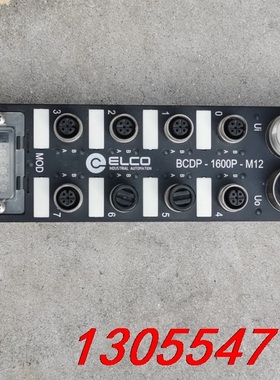 议价宜科 ELCO模块BCDP-1600P-M12拆机功能正常剩