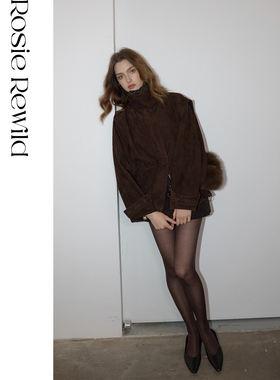 Rosie Rewild｜2026 春 设计款纽扣装饰灯芯绒半裙