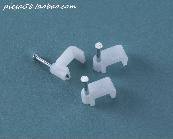 扁型钢钉线卡屹立墙卡子