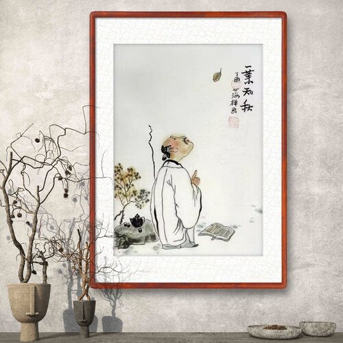 字画禅意画字画纯手绘中式装饰画