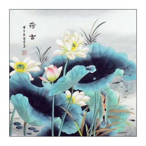 字画客厅卧室国画斗方国画纯手绘