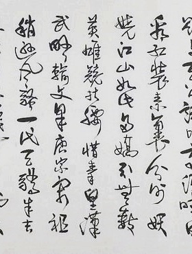 草书书法作品真迹谭福利四尺 沁园春雪 咏梅 春夜喜雨 毛辞136GG