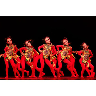 打花棍/虎娃（群舞）舞台表演舞蹈服装定制