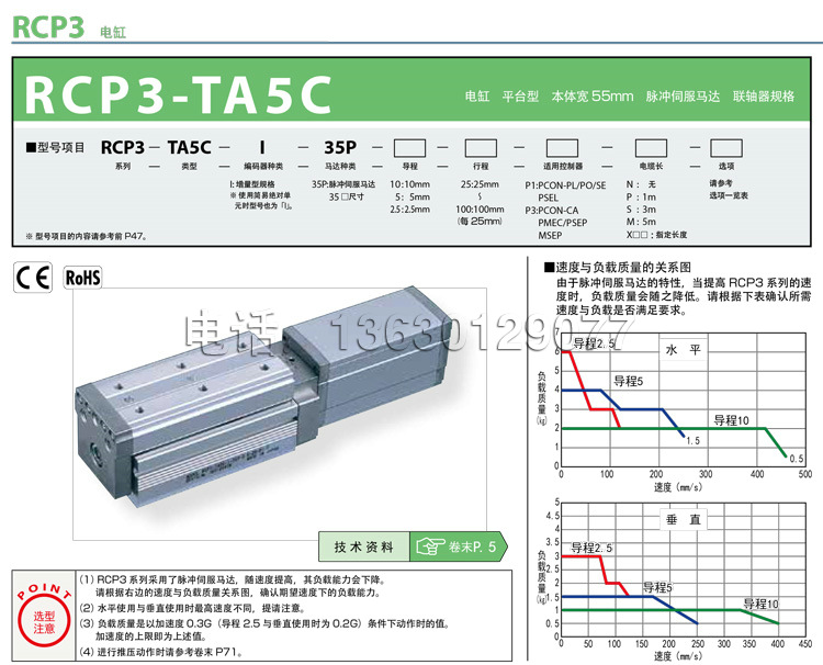 日本高精密直线伺服滑台模组