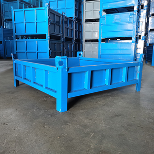 铁框铁箱铁屑箱金属周转箱车间重型箱物料箱大铁框金属周转零件框