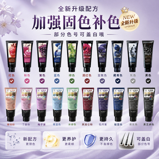 日本annadonna every固色护发素染发补色护色洗发水紫灰蓝粉奶茶