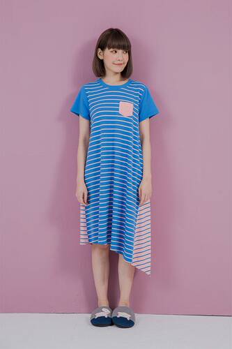 台湾短袖睡裙家居服现货