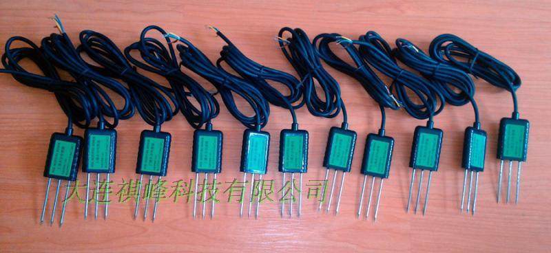 土壤水分温度传感器,土壤温湿度传感器,量程0-50%,0-2V输出i.