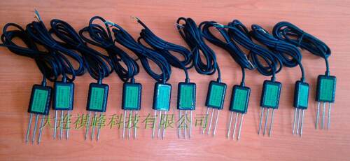 土壤水分温度传感器，土壤温湿度传感器，量程0-50%，0-2V输出i.