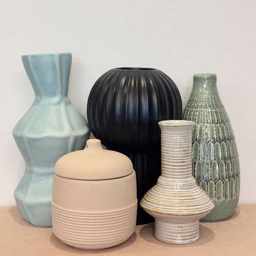 外贸出口 孤品 高温陶瓷花瓶  花盆 摆件 水培 手工手作