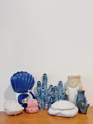 外贸孤品 海洋系列花盆、花瓶、多肉花盆、储物桶、笔筒