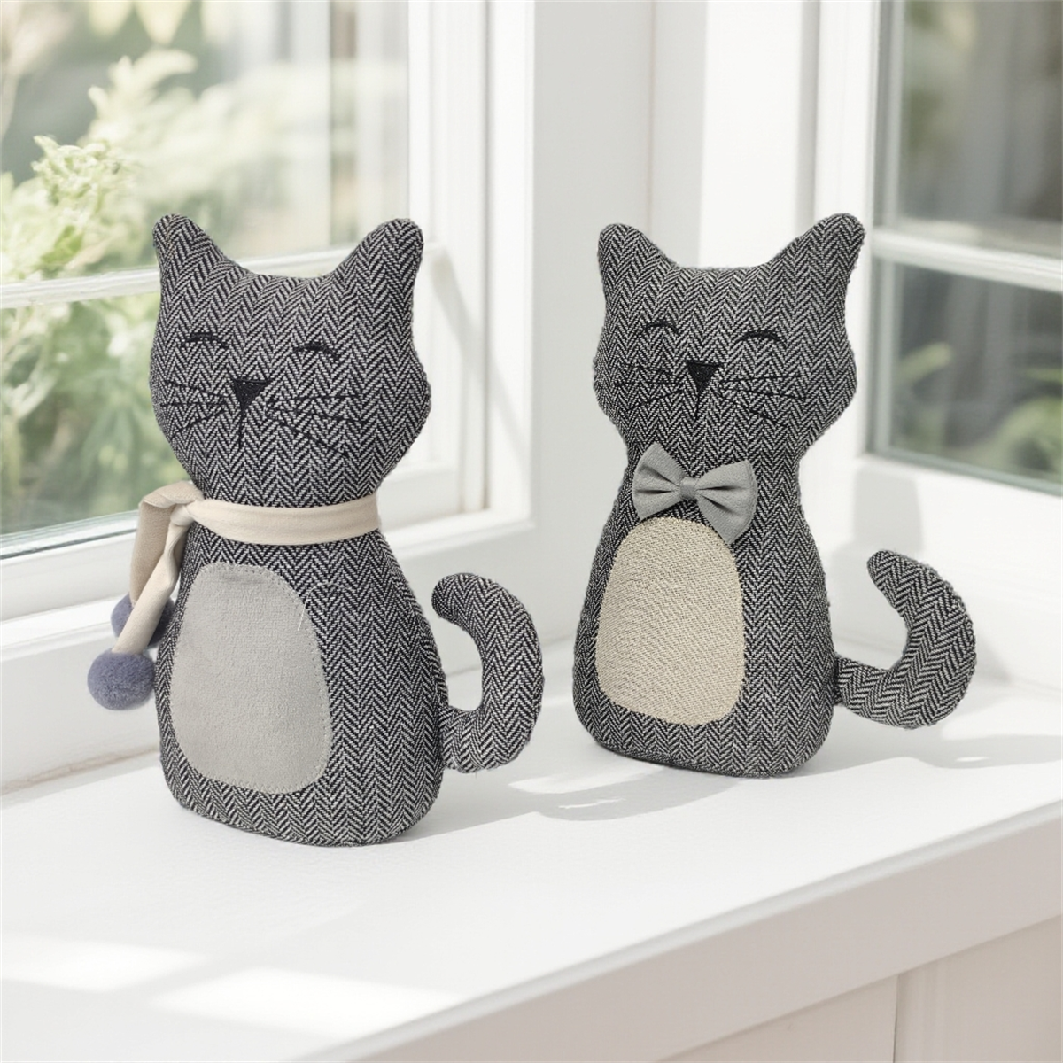 布艺卡通小猫细砂门档装饰摆件沙包可爱猫咪玩偶动物阻风防撞门阻,家居饰品,装饰摆件,淘宝优惠券,粉丝福利购,淘宝优惠卷