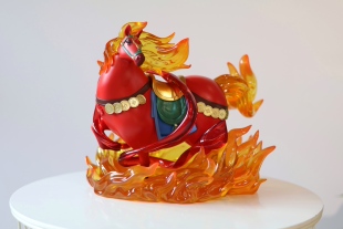 泉州六合同风马赤兔马摆件