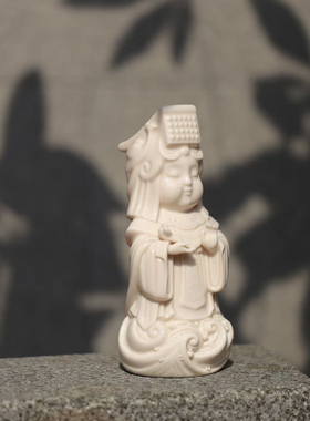 鲤物文创｜德化白瓷原创摆件