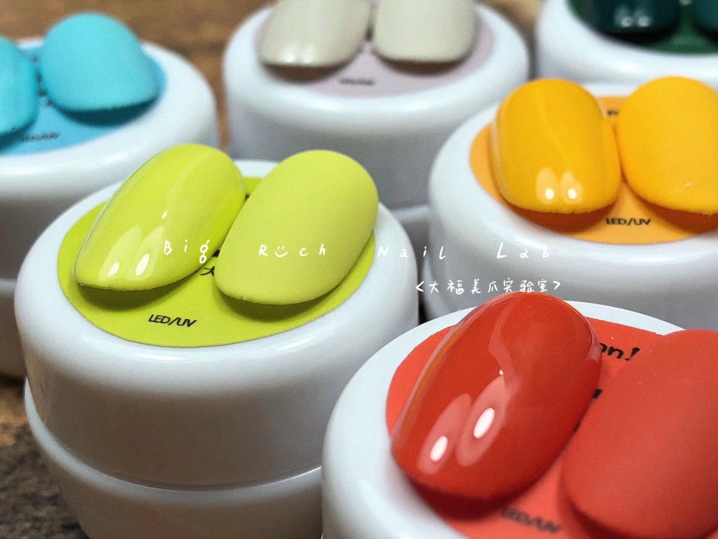 微流平功能日式大福合作甲油胶