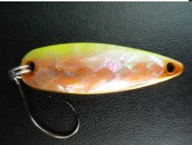 日本进口 纯手工制作 鲍鱼YORK SPOON铜片 #25 石英 亮片 1.5g-7g