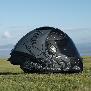 NBTK摩托车头盔全盔男女四季骑行3C认证美国DOT轻量化揭面盔