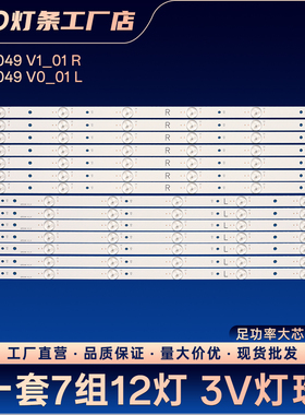 LB55049 V1_01 R LB55049 V0_01 L灯条KDL_55R580C电视背光灯条