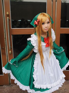 [千颂]APH/黑塔利亚 匈牙利/801 女仆服（绿色）