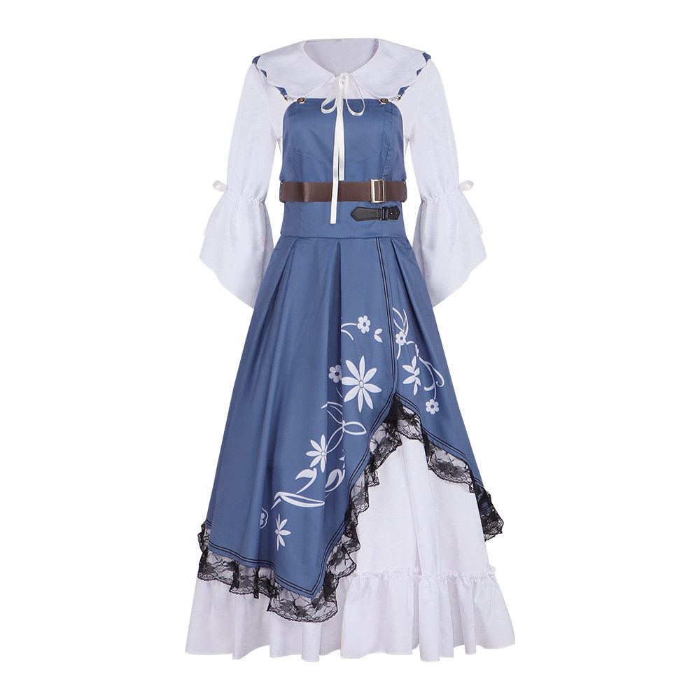 明日方舟风笛声声cos服游戏动漫服二次元风笛cosplay万圣节表演服