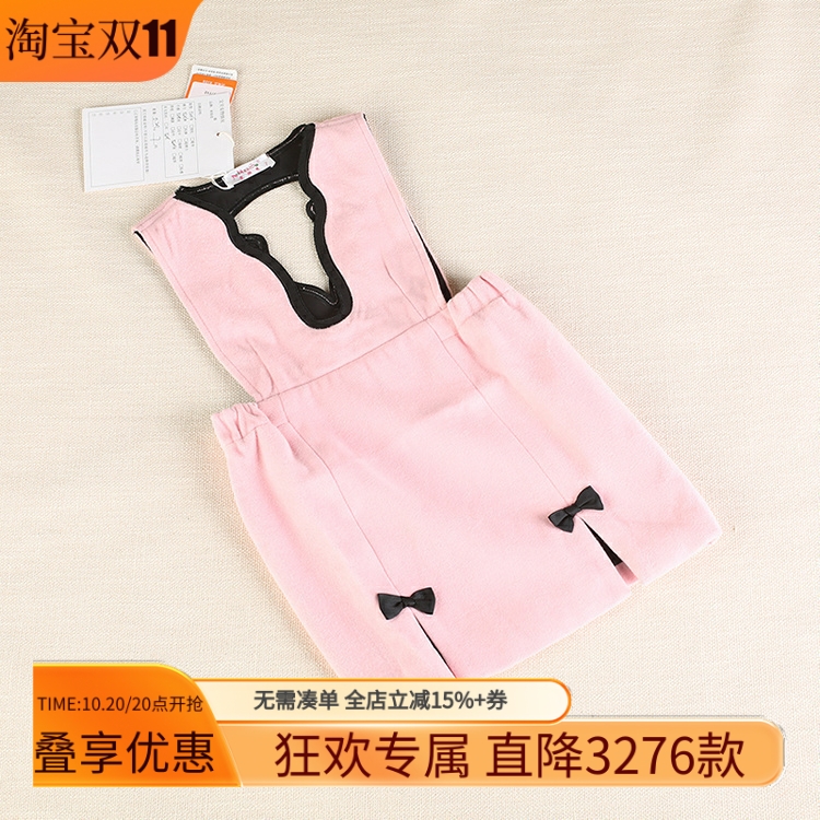 [贵]兰米特卖冬时尚儿童毛呢连衣裙X0188