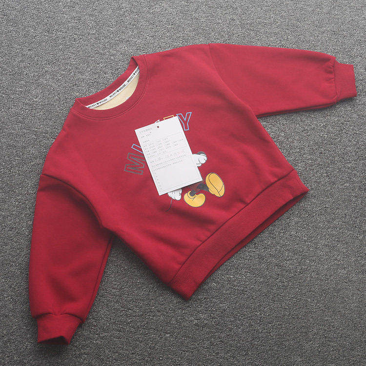 [迪]兰米特卖秋冬新款童装中大童女童洋气时髦宝宝卫衣加绒保暖