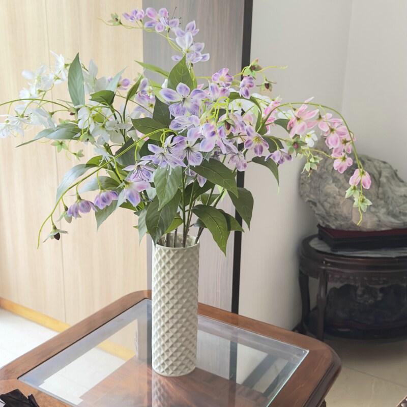 仿真花侣儿逼真3D室内垂丝茉莉图片
