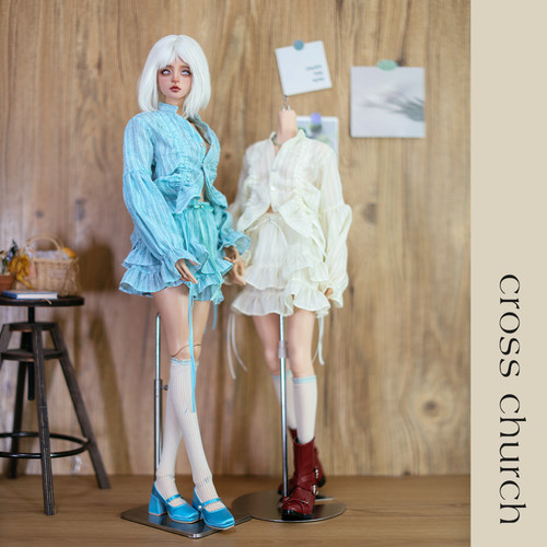 CrossChurch|BJD娃衣香草海盐姐妹花62女68女套装